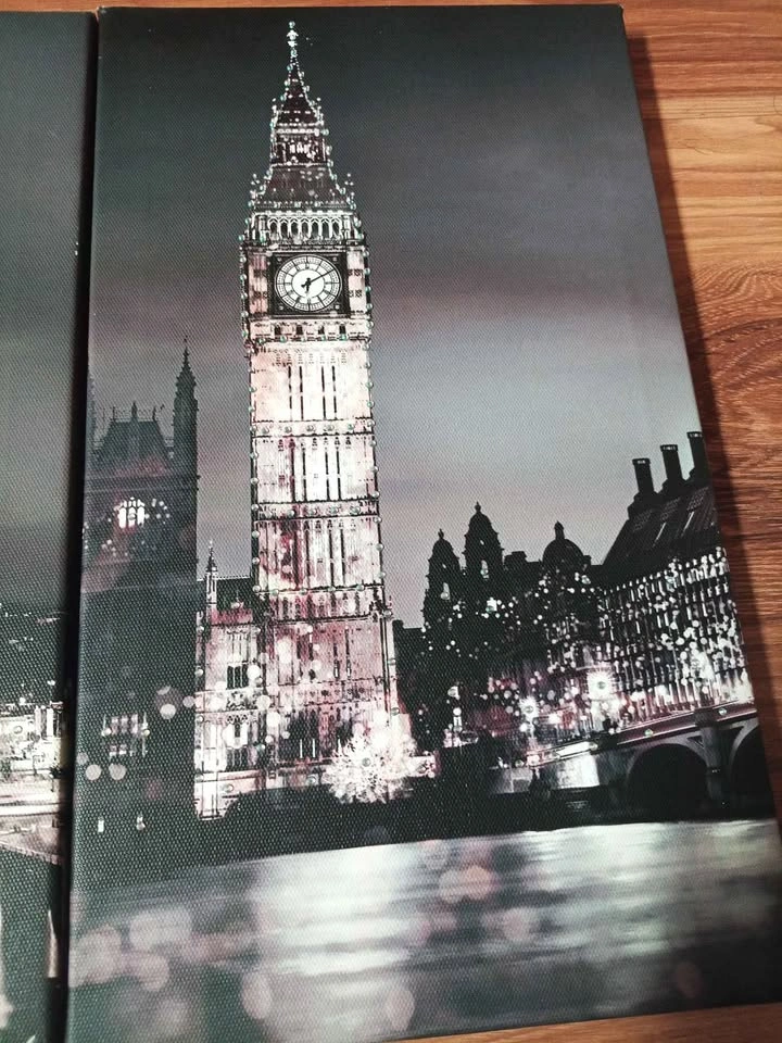 Golden Gate + Paris/London Wall Art Bundle – 3 Pieces - photo 5