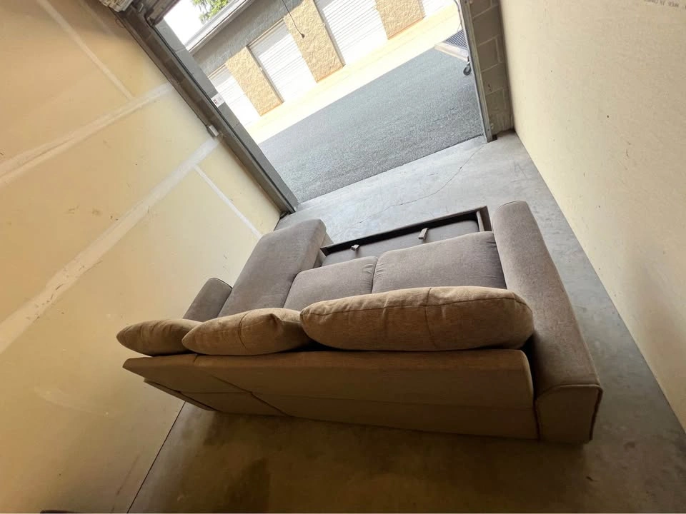 FREE DELIVERY TEAM 🚚 GP Home Grey Sectional Sofa Couch - photo 4