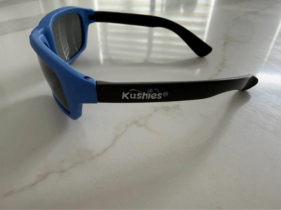 Kushies Blue and Black Baby Sunglasses - photo 2