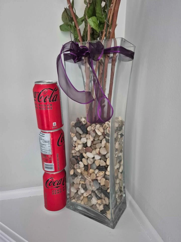 Tall Glass Vase - photo 3