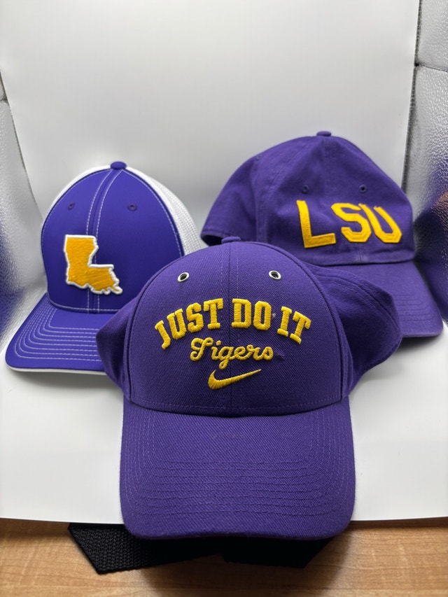 LSU Tigers Hats - Nike, Top of the World, Pacific Headware