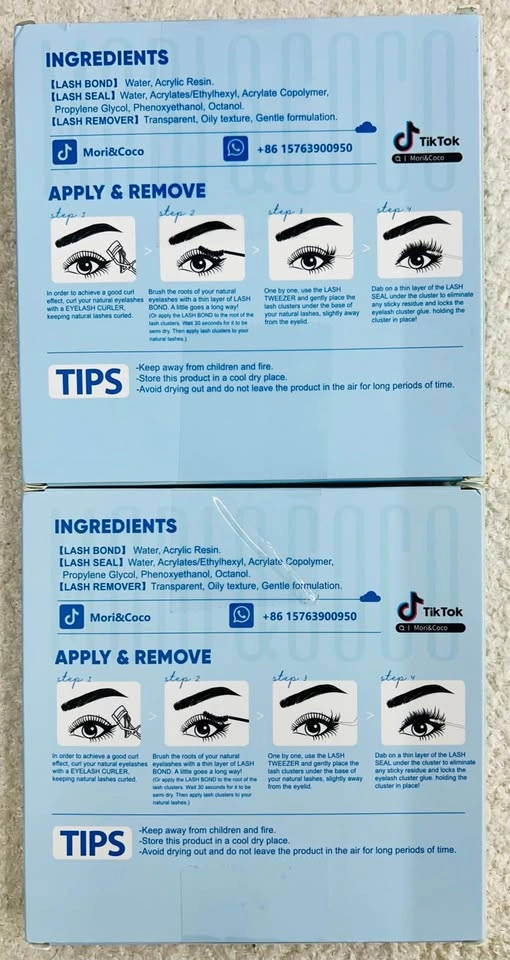 2 DIY MORI&COCO Cluster Lash Kits with Tools - photo 3