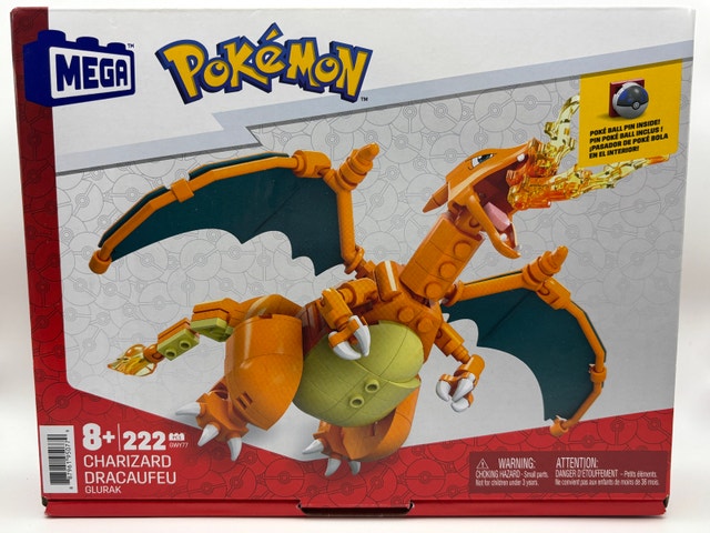 SEALED/ NEW Mega Pokémon Charizard Building Set