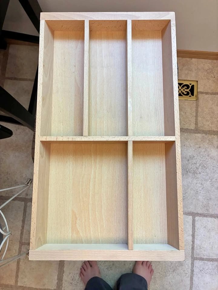 IKEA RATIONELL Wooden Drawer Organizer