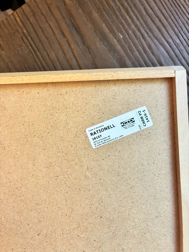 IKEA RATIONELL Wooden Drawer Organizer - photo 2