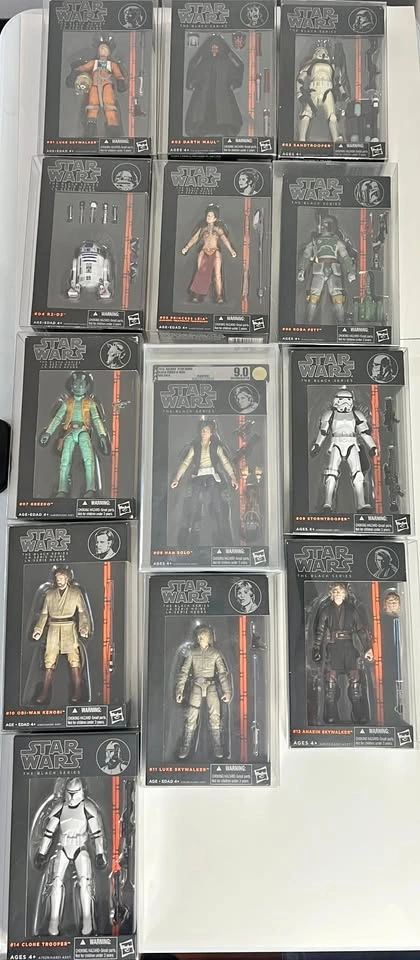 Star Wars The Black Series - Complete 2013 Orange Wave (x15)