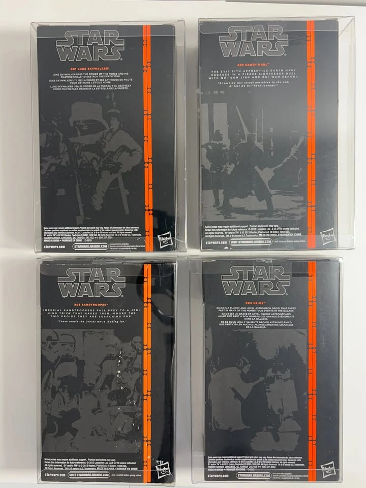 Star Wars The Black Series - Complete 2013 Orange Wave (x15) - photo 3