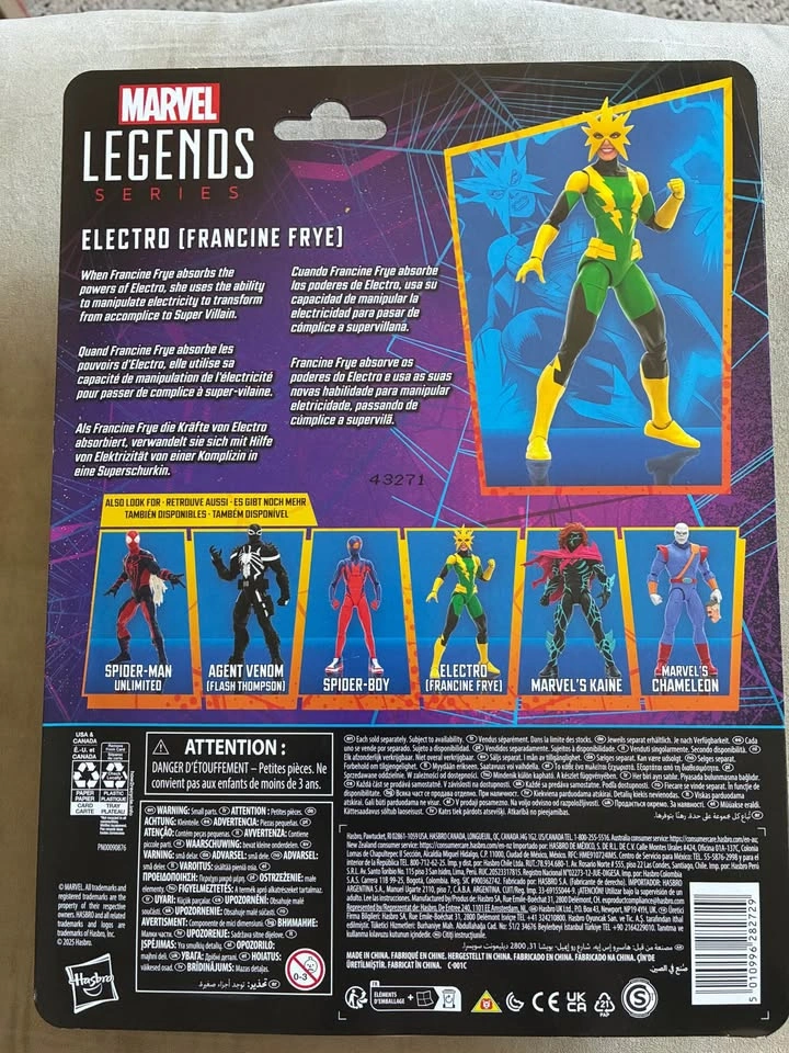 Hasbro Marvel Legends Series Electro (Francine Frye) - photo 2