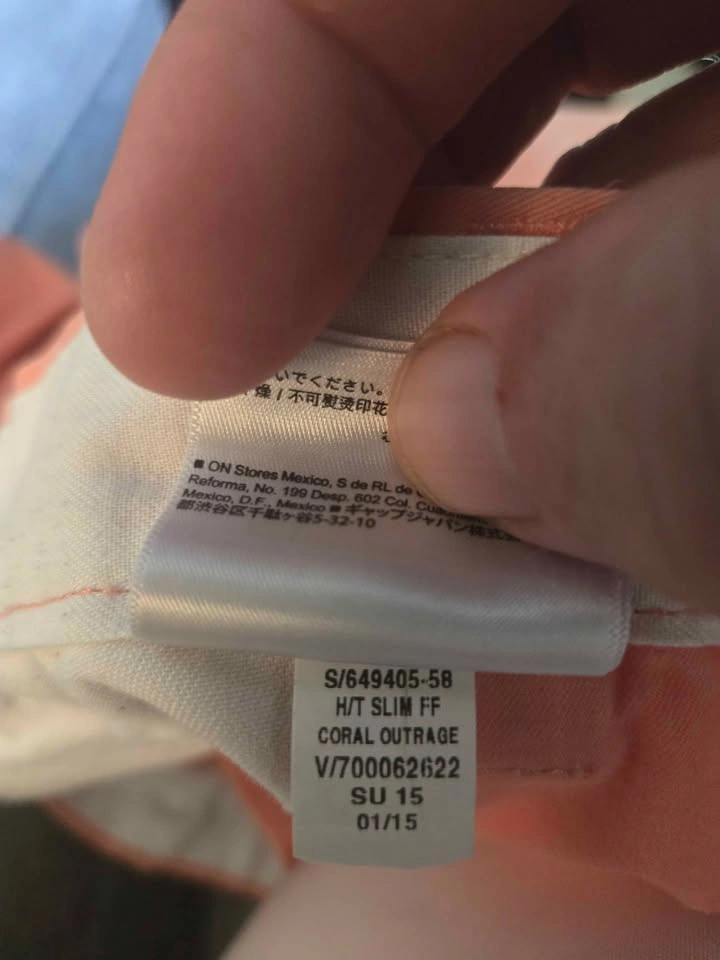 Men’s size 42 Chino Shorts. Old Navy. Salmon color. - photo 5
