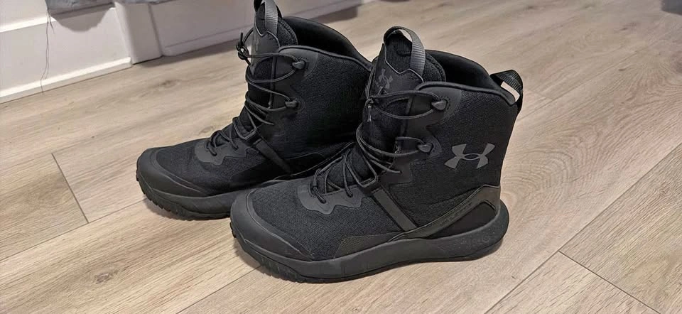 Under Armour tactical boots 9.5 size