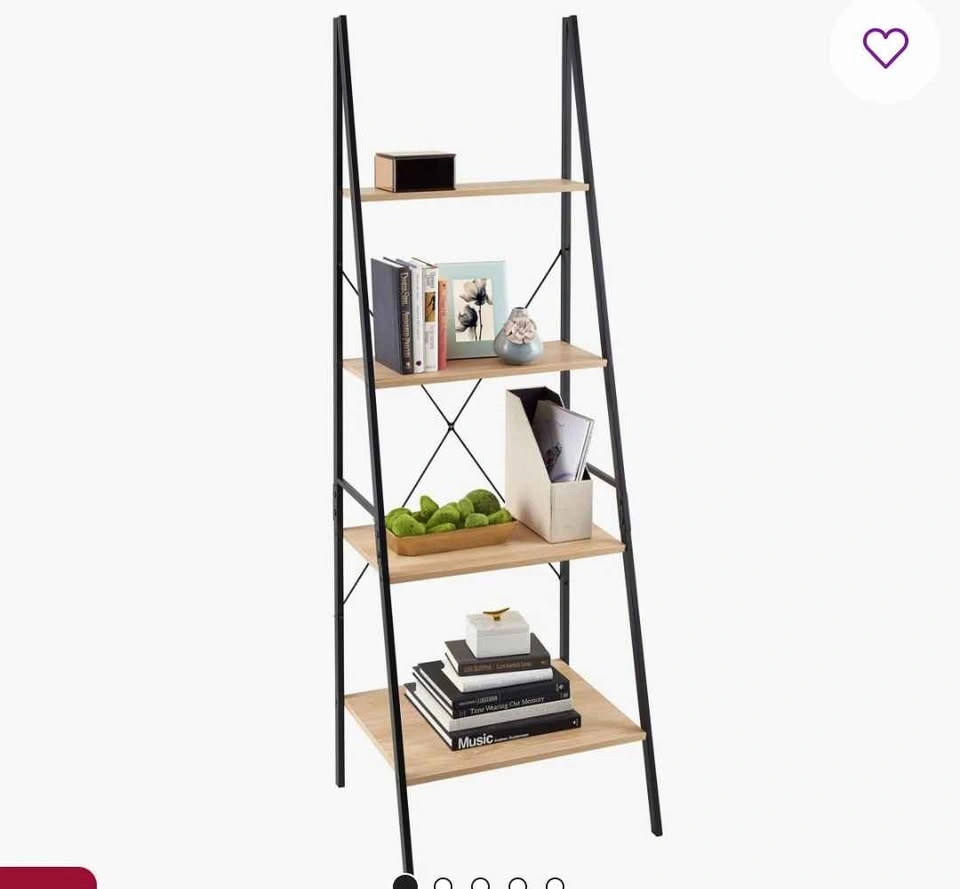 Mercury Row Almanzar 4-Tier Ladder Bookcase – Wayfair