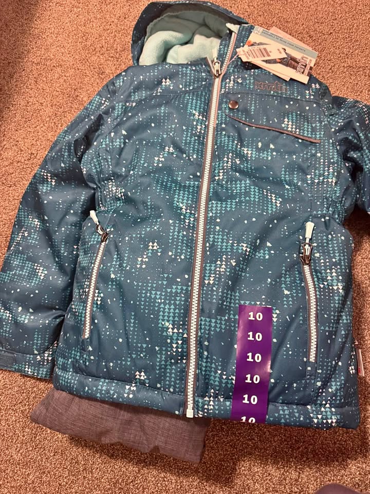 Brand New with tags Xmtn snowsuit size 10