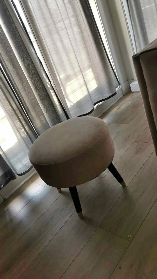 Structube Ottoman light pink