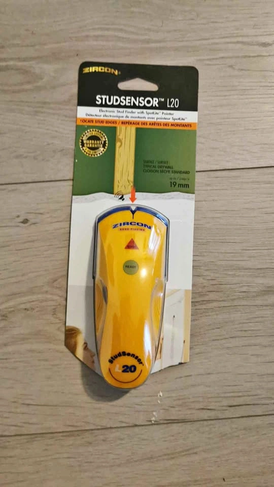 Zircon L20 stud finder