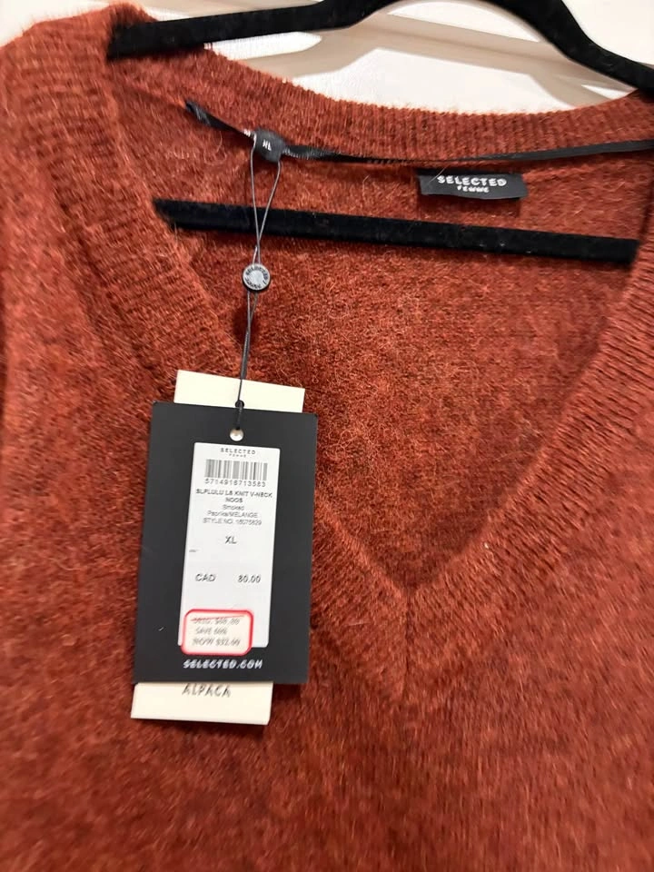 BNWT alpaca sweater - size XL - photo 2