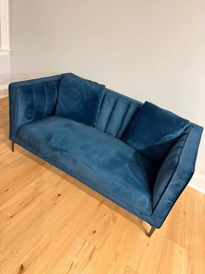 Navy Blue Sofa Set
