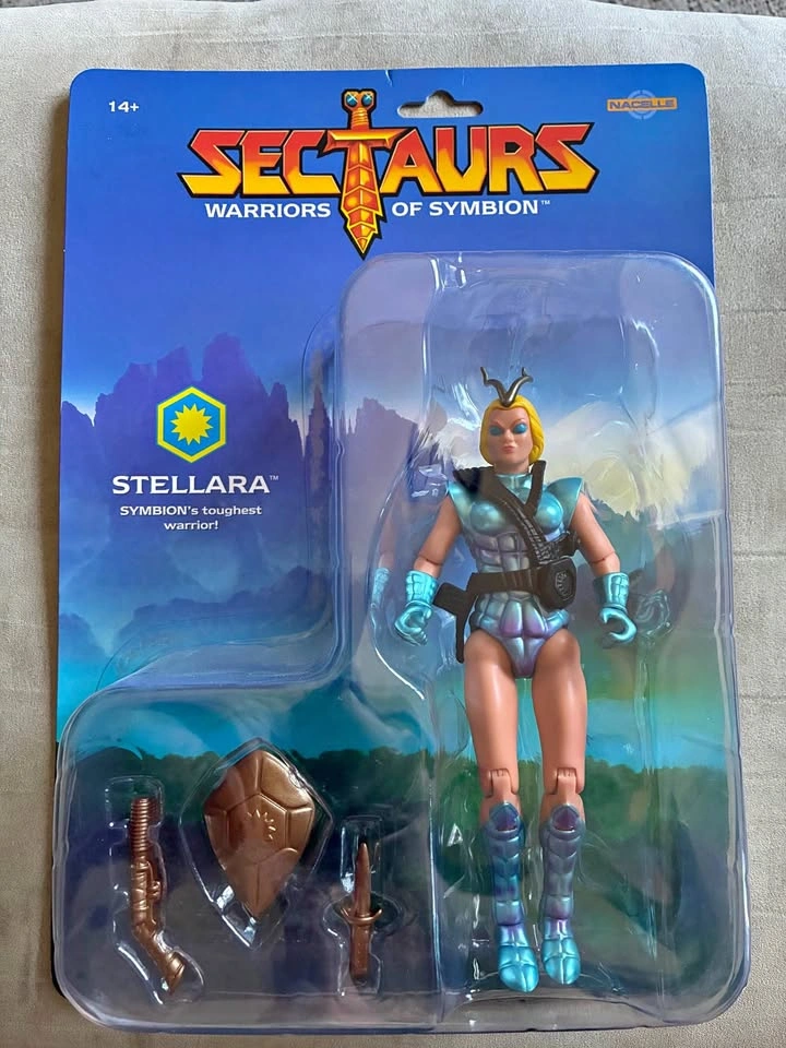 Stellara action figure from the Sectaurs: Warriors of Symbion