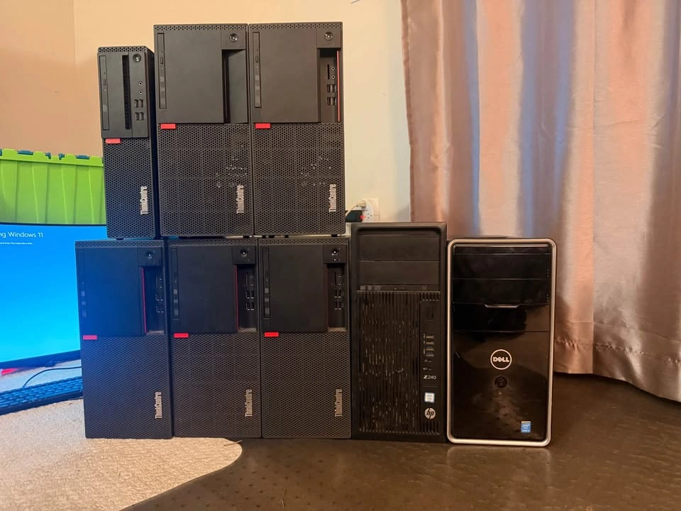 9 Desktop Computer Bundle: Lenovo, Dell, and HP Z240 - photo 2