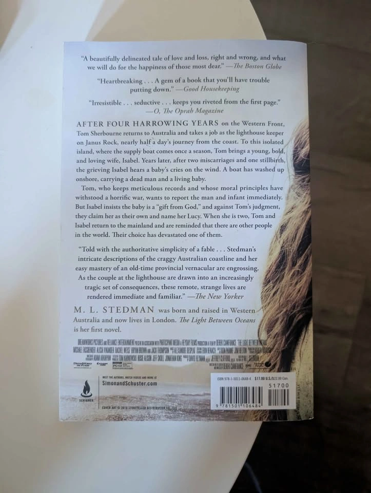 The Light Between Oceans by M. L. Stedman - photo 2