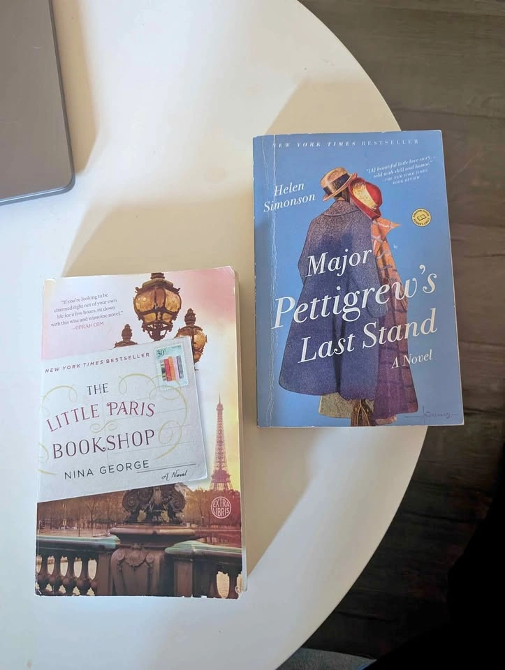 $8 for both – The Little Paris Bookshop and Major Pettigrew's La