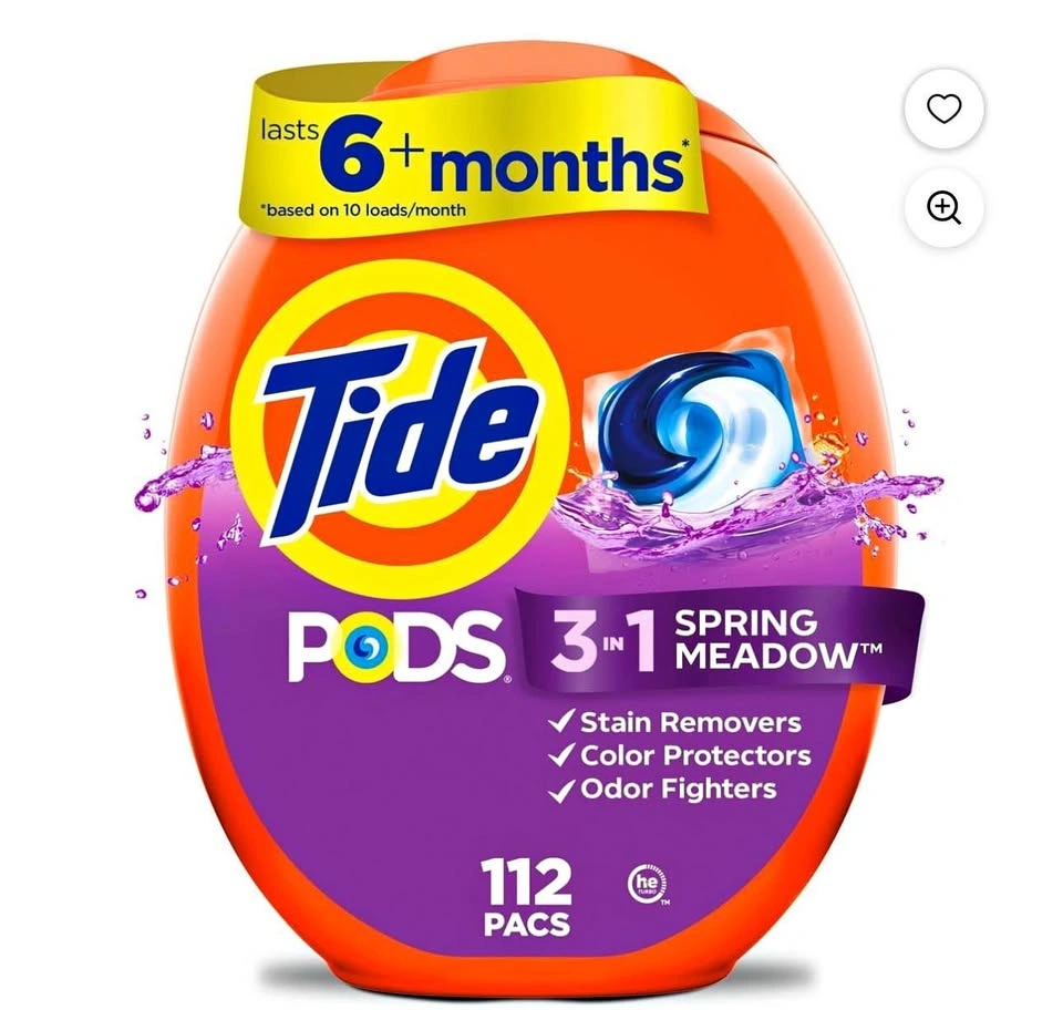 Tide Pods 3 in 1 Spring Meadow 112 Pacs