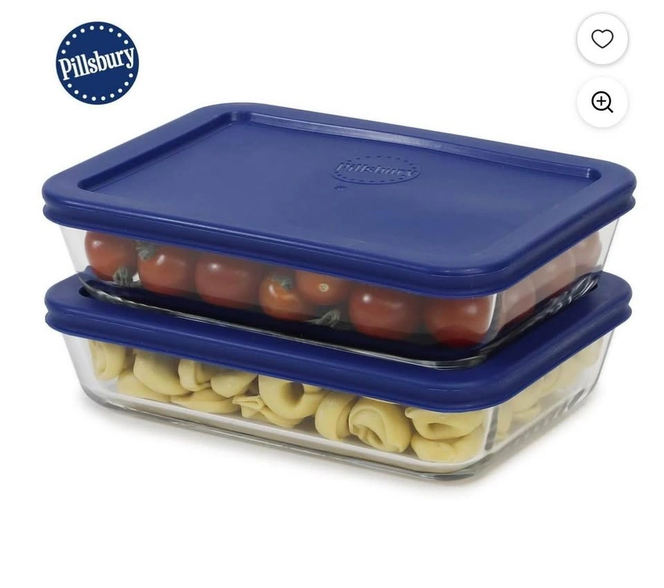 Pillsbury Glass Food Storage Containers 2-Pack 700ml - photo 2