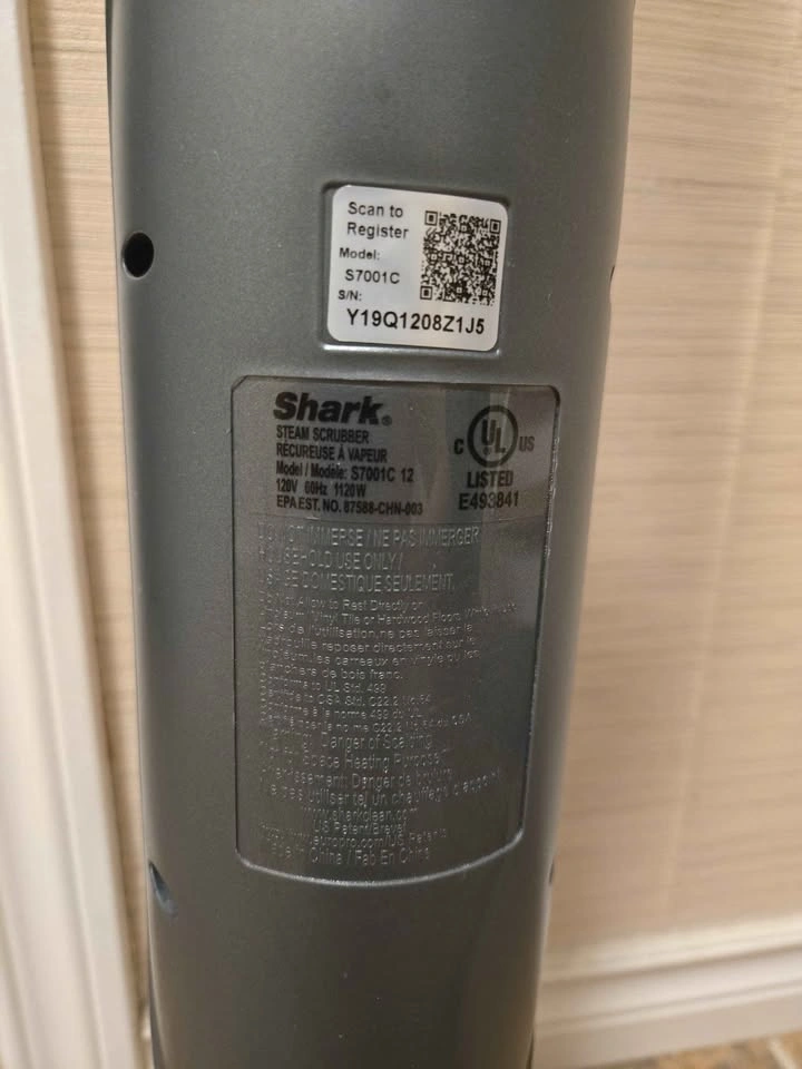 Shark Steam Scrubber (S7001C) - Rotating Steam Mop - photo 2