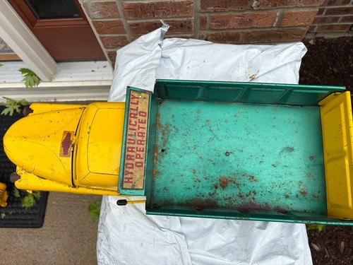 Vintage Structo Hydraulic Dumper Truck, Pressed Steel - photo 3