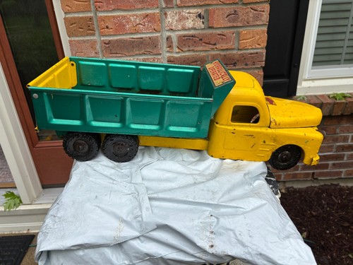 Vintage Structo Hydraulic Dumper Truck, Pressed Steel - photo 4