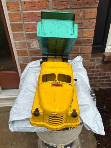 Vintage Structo Hydraulic Dumper Truck, Pressed Steel - photo 5
