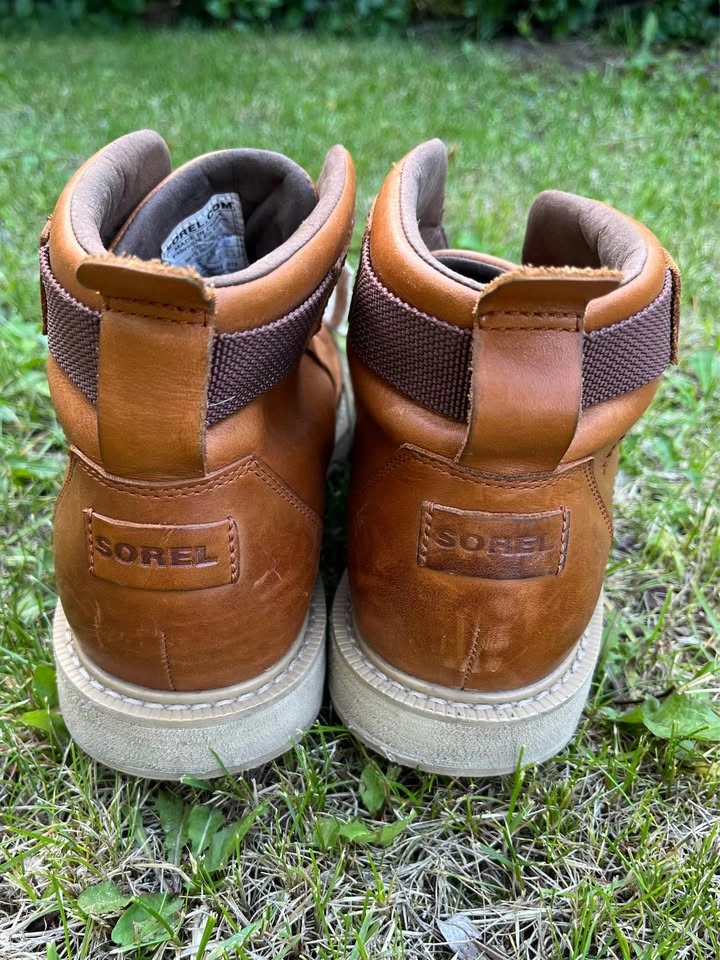 Sorel Men’s Waterproof Leather Hiking Boots Size 10 Brown - photo 3