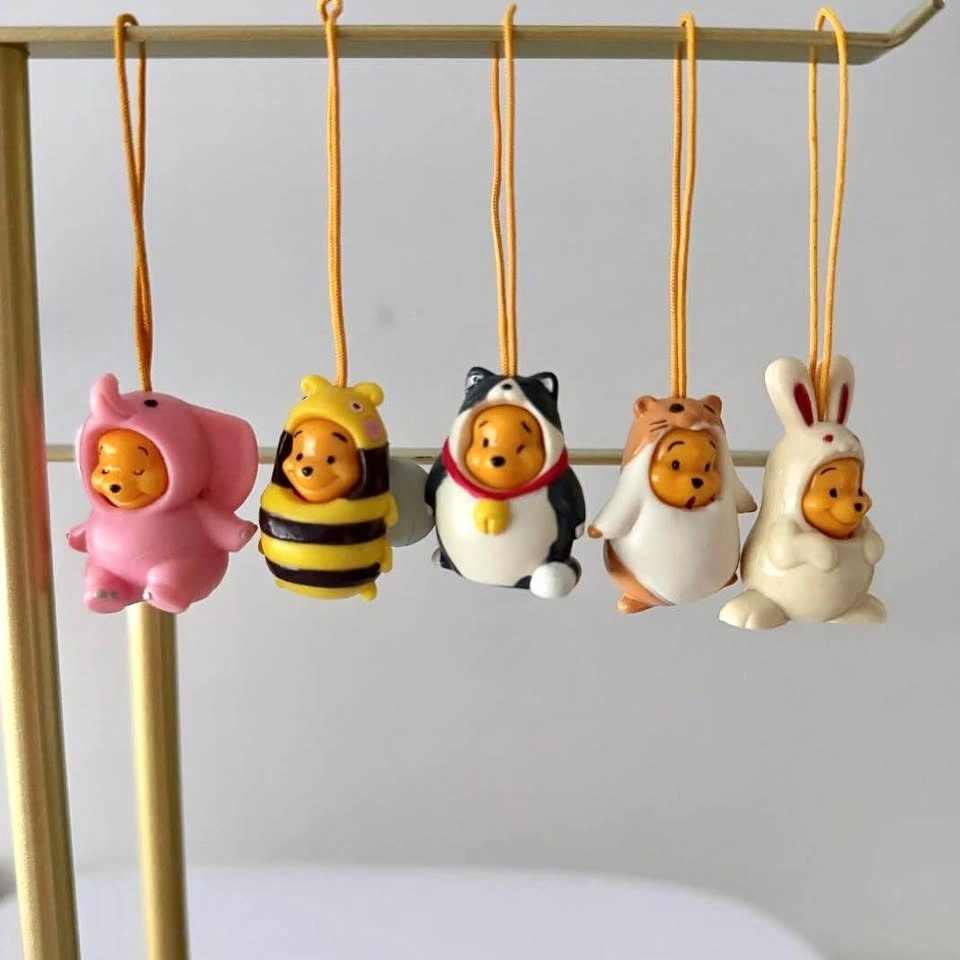 Rare Vintage Peek A Pooh Animal Series Charms Disney