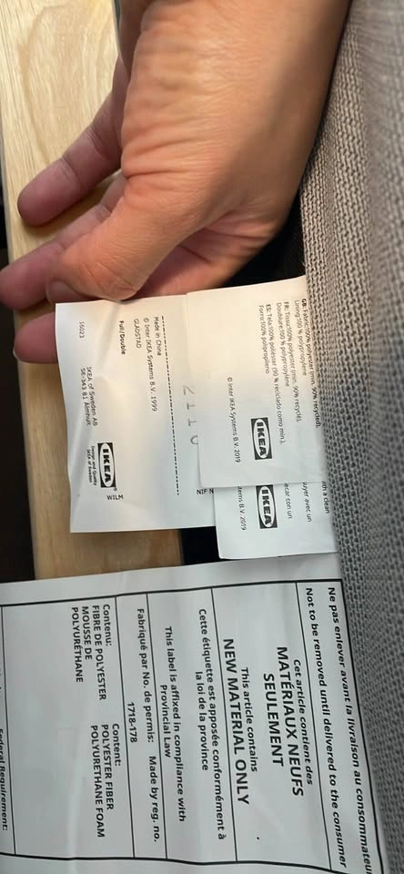 Ikea bed frame GLADSTAD - photo 4