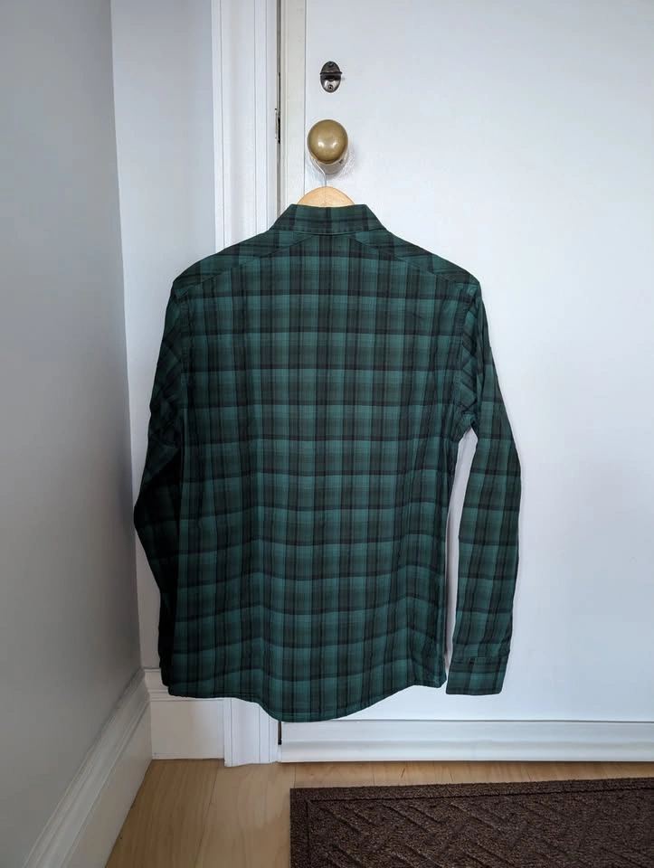 Rock & Republic Men's Casual Plaid Button-down shirt (Small) - photo 2
