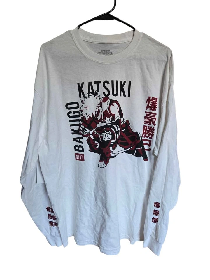 My Hero Academia Katsuki Bakugo Long Sleeve Shirt No.17 - photo 3