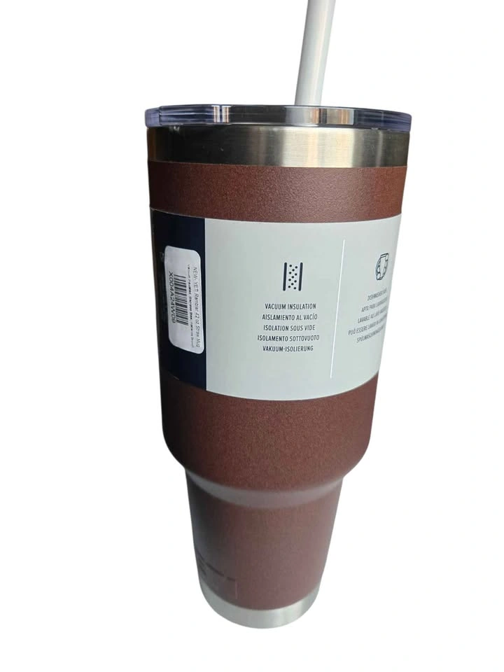 YETI Rambler 42 oz Insulated Mug With Straw Lid Brown - photo 3
