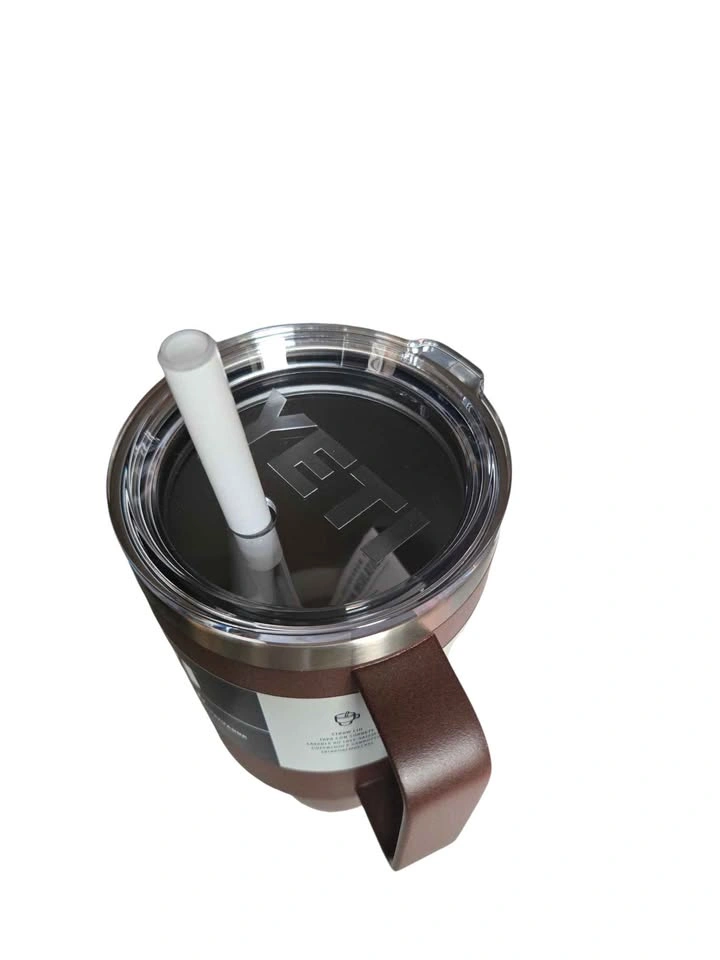 YETI Rambler 42 oz Insulated Mug With Straw Lid Brown - photo 4