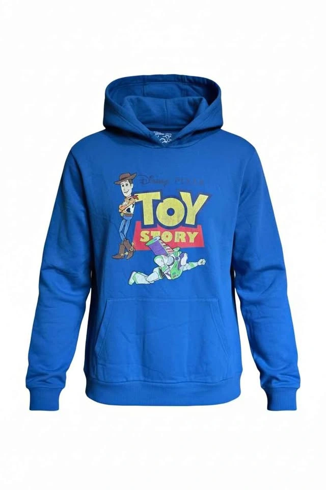 Disney Toy Story Hoodie Blue Woody Buzz Lightyear Graphic