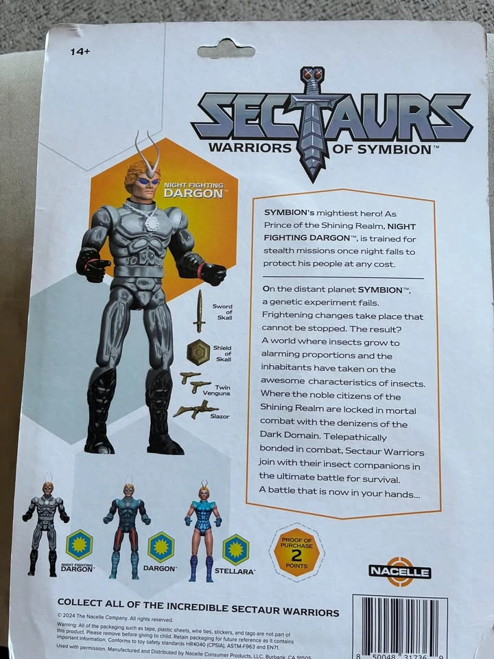 Sectaurs: Warriors of Symbion - Night Fighting Dargon - photo 2