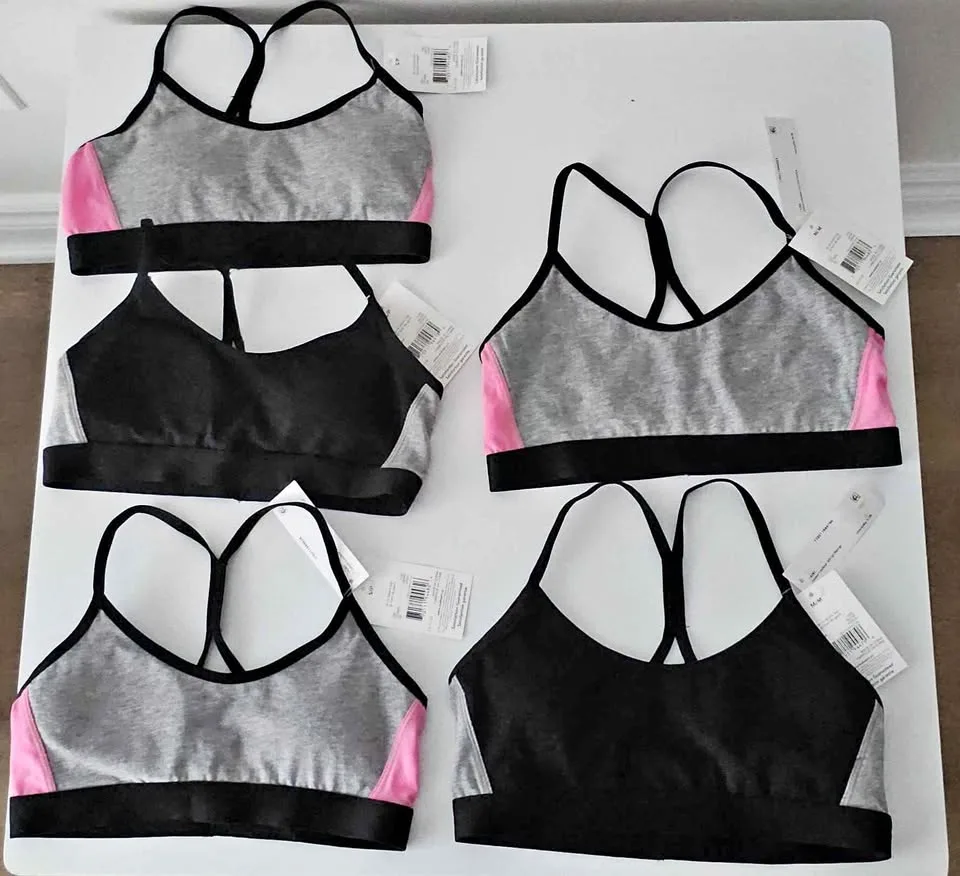 George Brand Girls Training/Sports Bras (size S and M) thumbnail