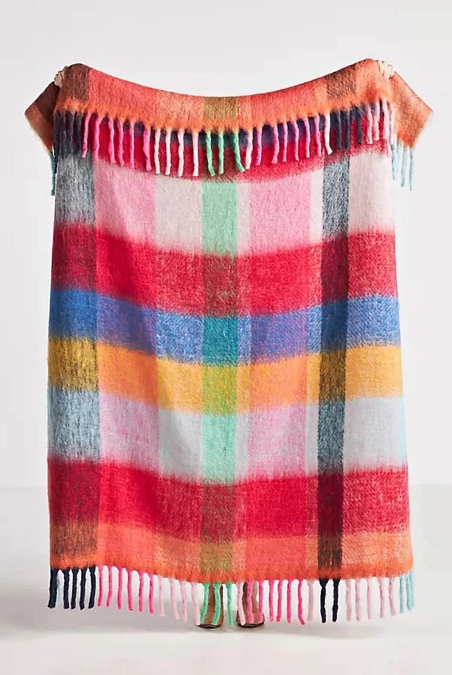 Cozy Multicolour Throw Blanket
