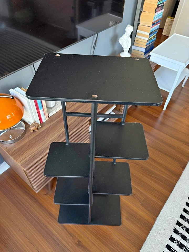 Black Tiered Plant Stand / Display Shelf