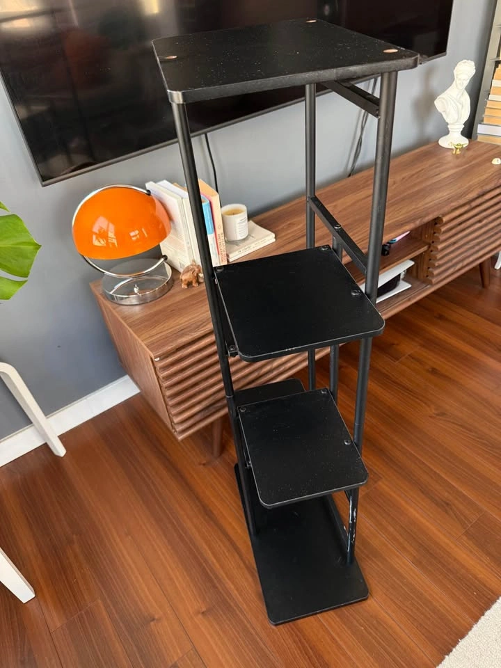 Black Tiered Plant Stand / Display Shelf - photo 2