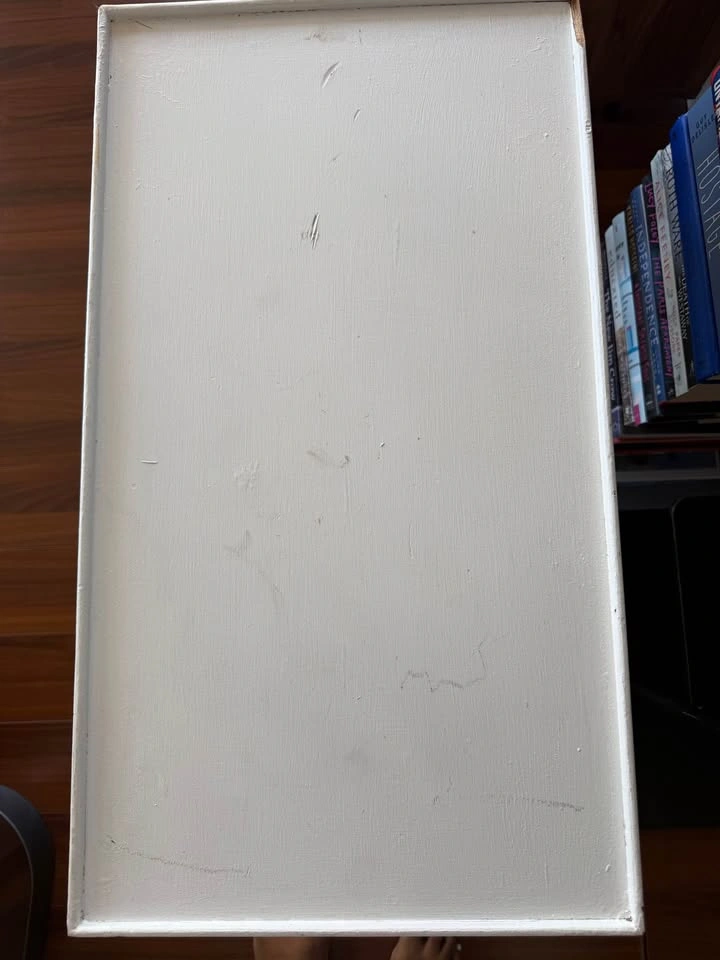 White nightstand/side table - photo 2