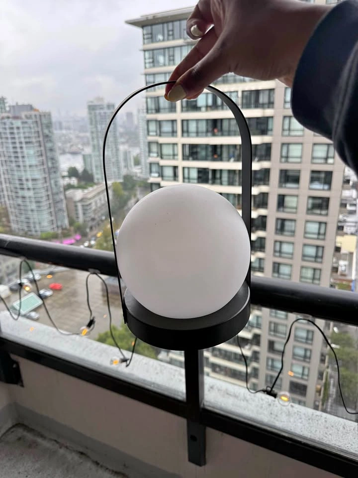 Outdoor Patio Colour-Charging LED Lantern
