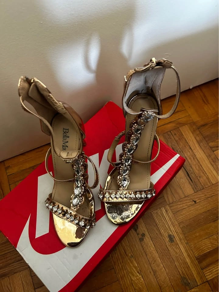 Gold Stiletto Heels - photo 3