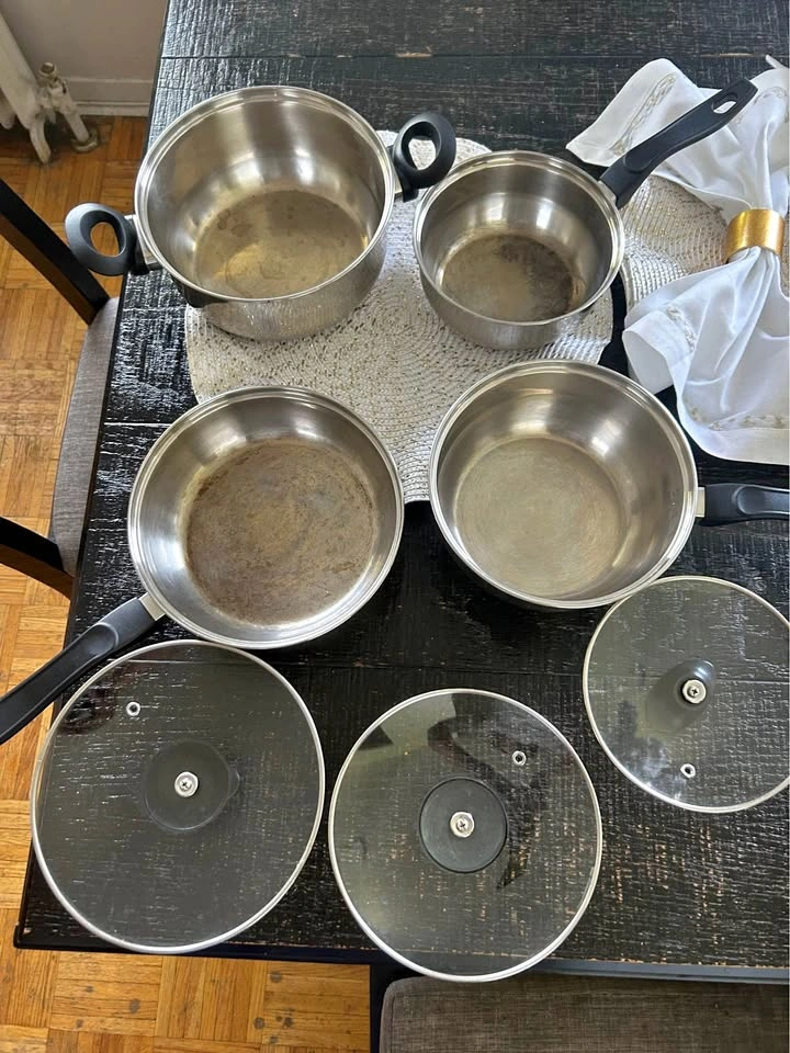 Stainless Steel Pots and Pans Cookware Set