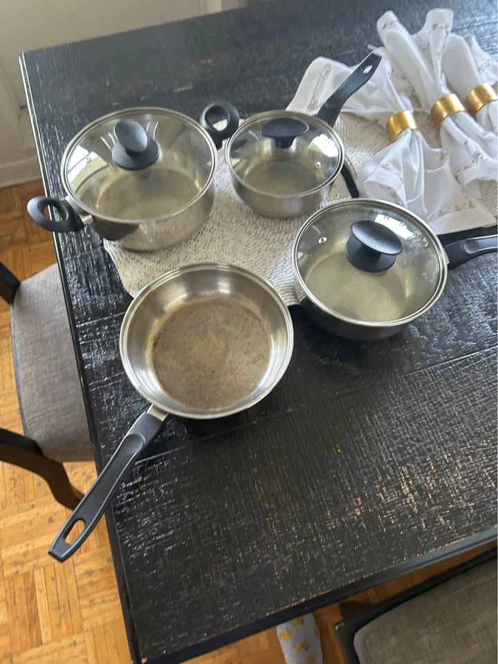 Stainless Steel Pots and Pans Cookware Set - photo 2