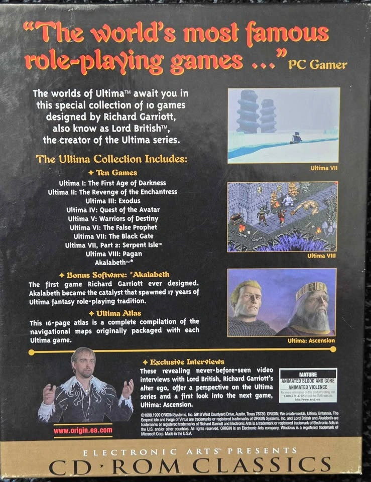 Ultima Collection - Big Box PC Game - photo 2