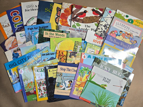 Scholastic Childrens Picture Books Lot of 40 Paperback Illustrat